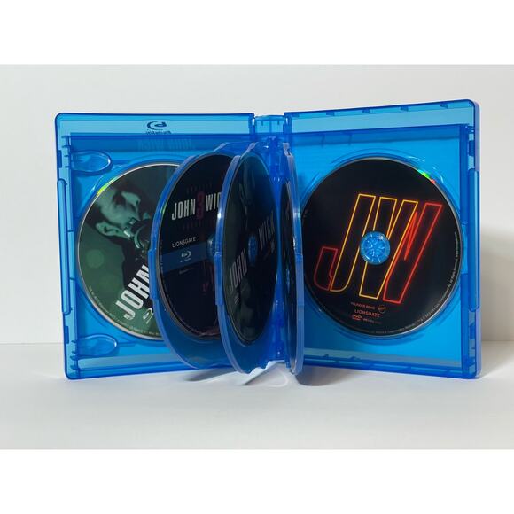 Lionsgate - John Wick Chapters 1-4 - Blu Ray Disc - Pre-Owned - Picture 3 of 7